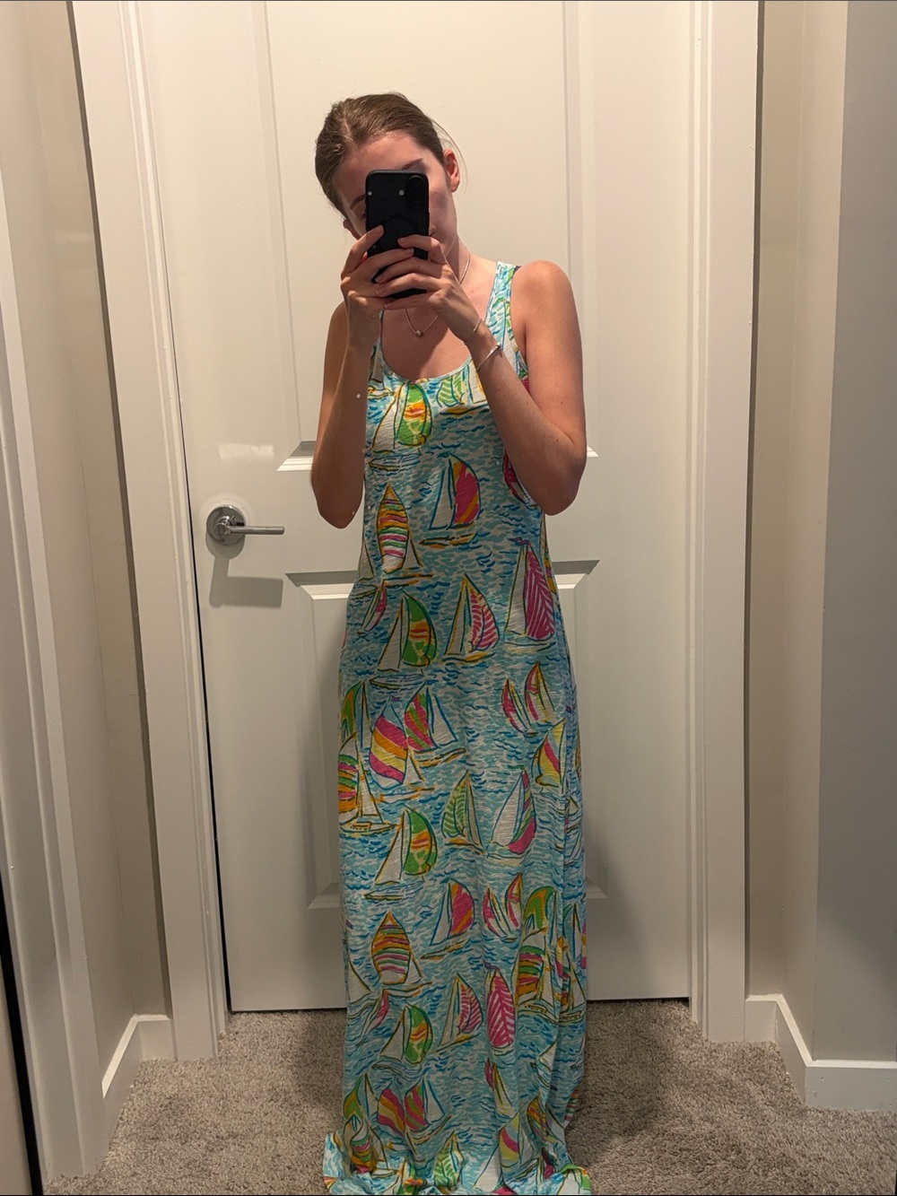 Lilly Pulitzer “You Gotta Regatta” Melle Maxi Dress